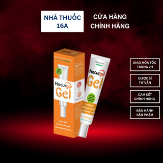 NACURGO GEL - XÓA TAN SẸO THÂM, SẸO MỤN - TUÝP 20G