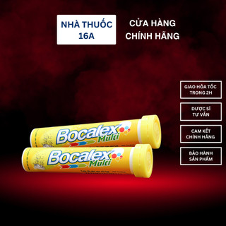 BOCALEX MULTI VIÊN SỦI - HỖ TRỢ BỔ SUNG VITAMIN, TĂNG CƯỜNG SỨC ĐỀ KHÁNG - TUÝP 20 VIÊN