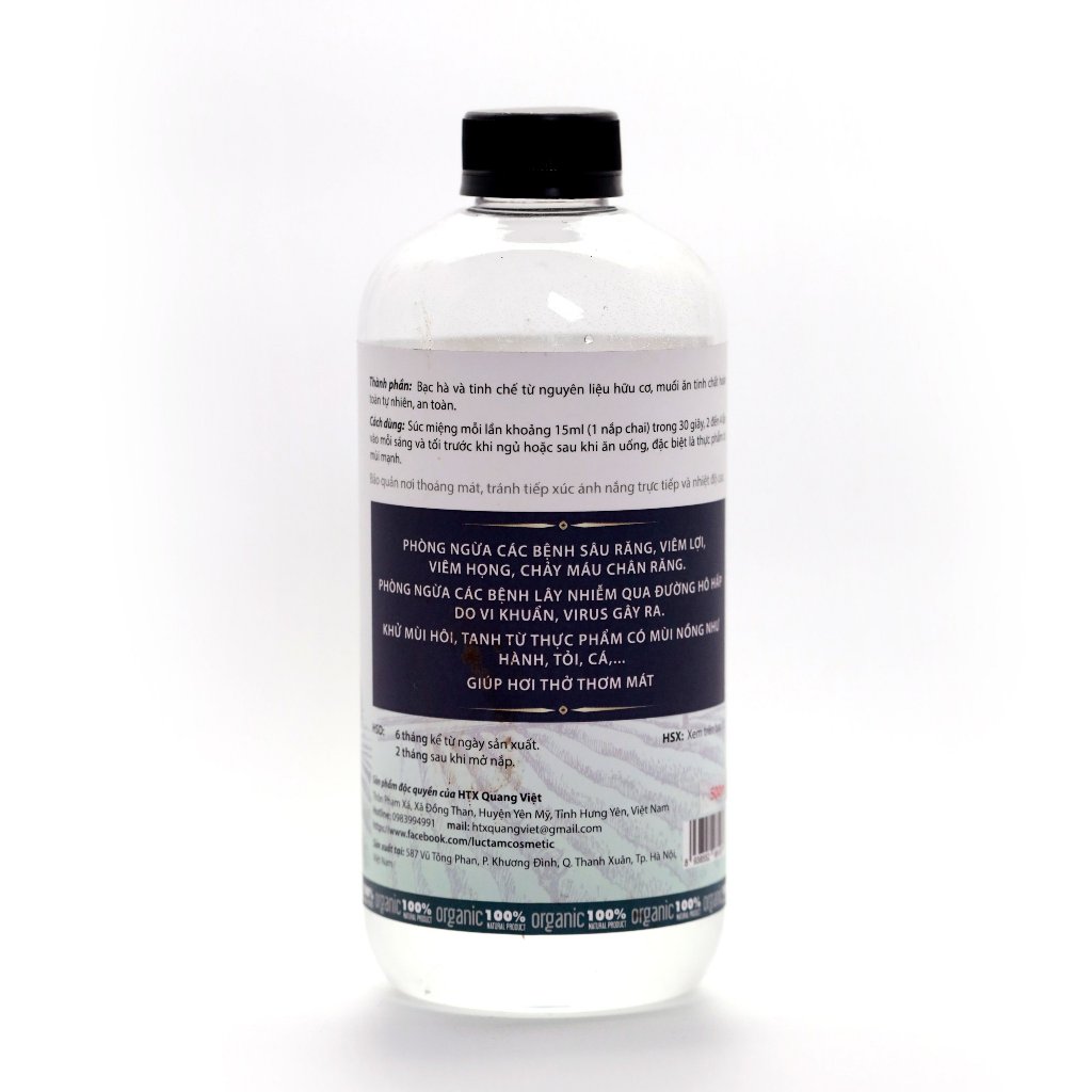Rượu cau thôn đoài chữa đau răng, viêm lợi, chảy máu chân răng dung tích 500ML
