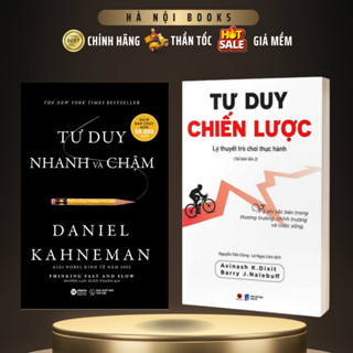 Sách - Lẻ tùy chọnTư Duy Nhanh Và Chậm (Bìa cứng) + Tư Duy Chiến Lược Lý Thuyết Trò Chơi Thực Hành