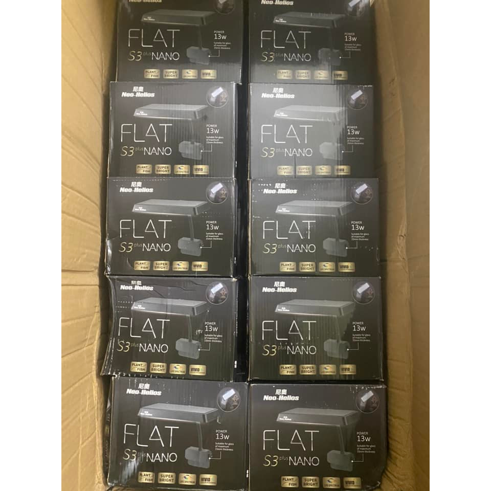Đèn Helios Flat Nano S3 Plus Đỏ Cá Ko Đỏ Nước