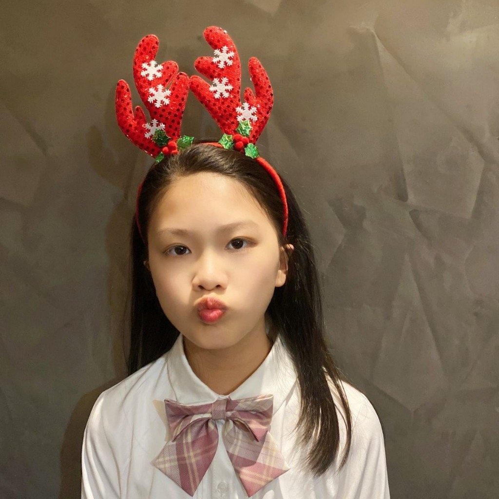 Bờm cài tóc NOEL, bờm tuần lộc đáng yêu cho bé gái