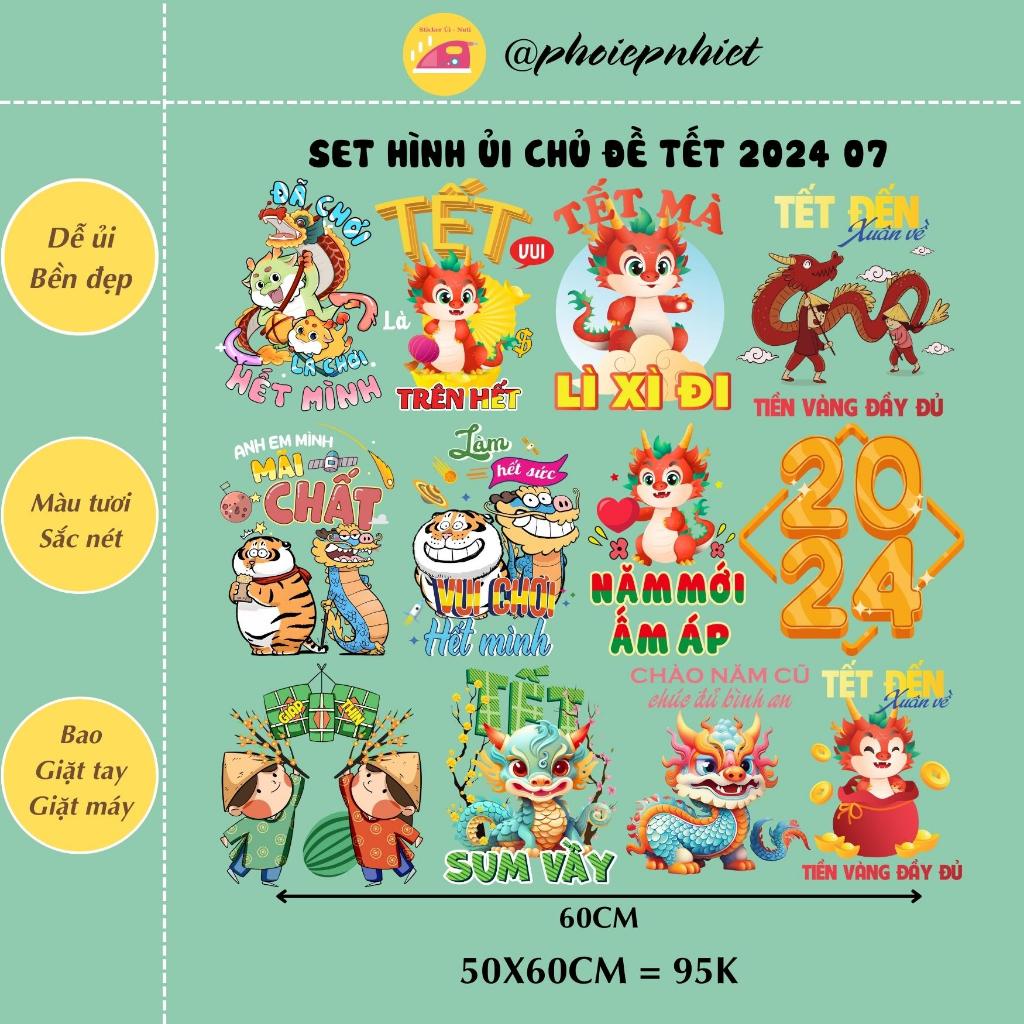 Hình ủi quần áo Trend Tết 2024 ủi bằng bàn là, bàn ủi, máy ép nhiệt