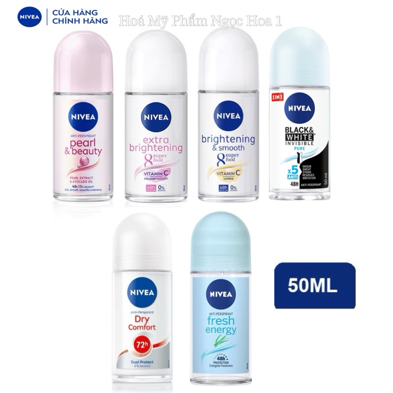 LĂN NGĂN MÙI NIVEA NỮ 50ml