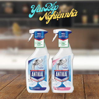 [HCM] Tẩy Cặn Canxi Và Chống Ăn Mòn Inox Antikal 750ml Tẩy Cặn Vệ Sinh Vòi Rửa, Vòi Sen, Vách Kính, Bể Cá, Gương Soi