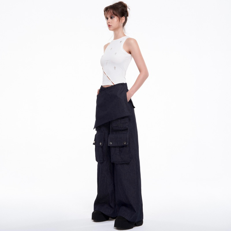 BLUE GRENADE LAUNCHER JEANS