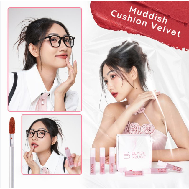 Son Kem Black Rouge Muddish Cushion Velvet
