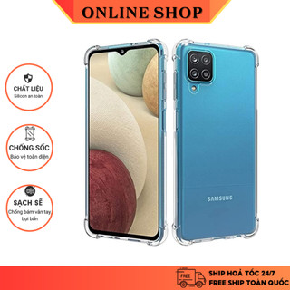 Ốp lưng Samsung A12 / M12 dẻo trong suốt CHỐNG SỐC