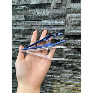 Nhíp nhựa gắp thức ăn, côn trùng cho bò sát bằng nhựa. Kẹp nhựa gắp côn trùng mini
