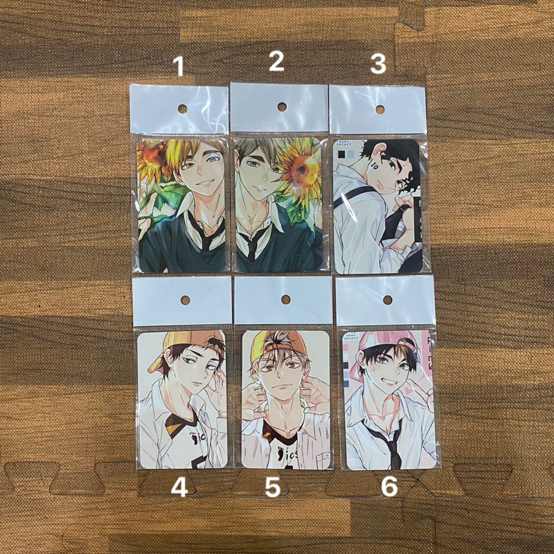 Tranh ảnh Haikyuu!! - Artist Ygintam Photocard, Photoprint lẻ