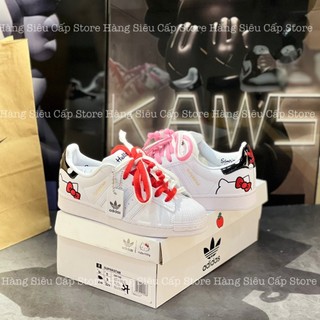 Giày thể thao hello kitty x adidas_originals superstar. giày thể thao nữ sò hello kitty