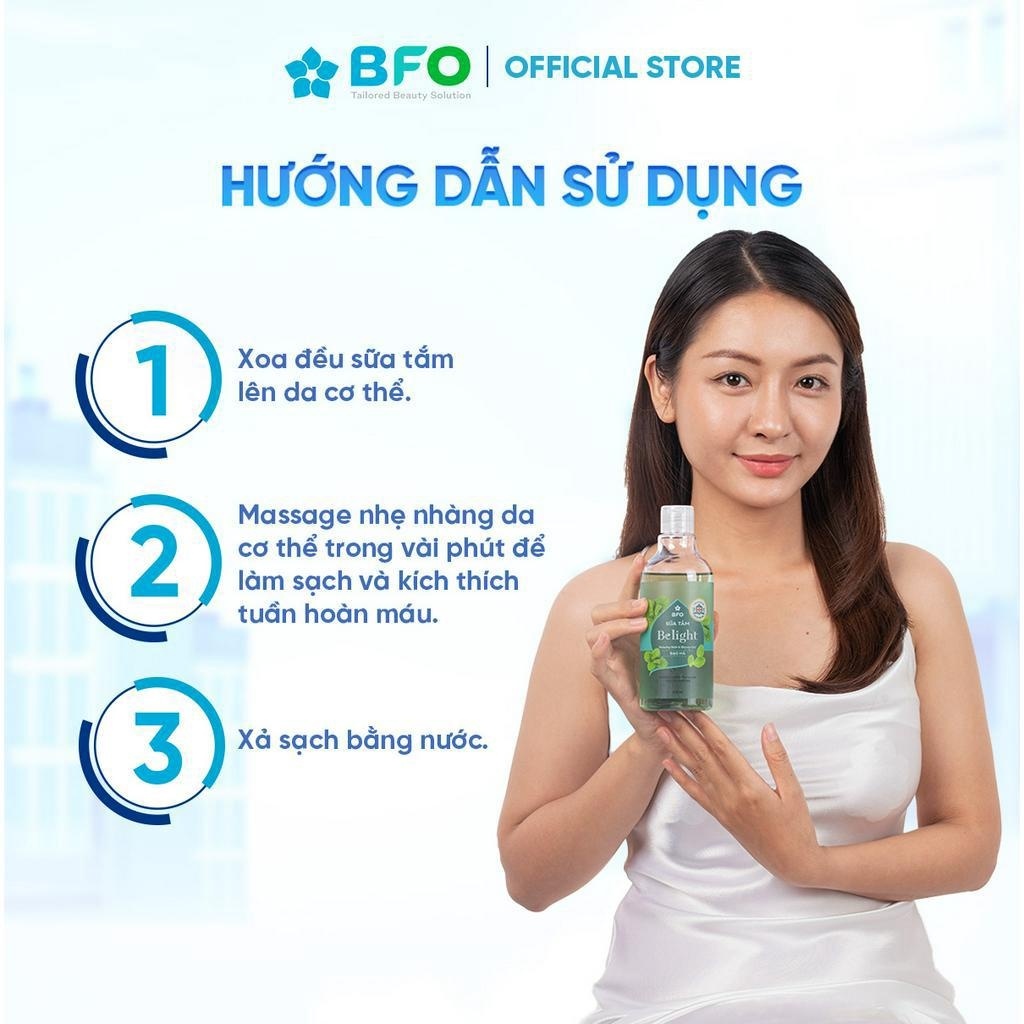 Sữa Tắm Tinh Dầu Lưu Hương Belight 330ml