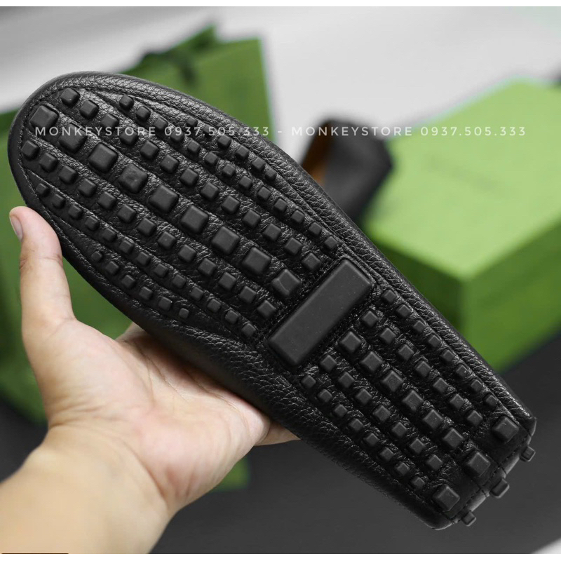 Giày lười nam Da bò, phom đơn giản - Bảo hành 12 tháng