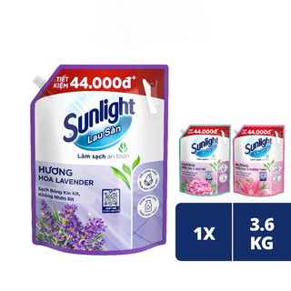 Nước lau sàn sunlight tinh dầu thảo mộc túi 3.6kg