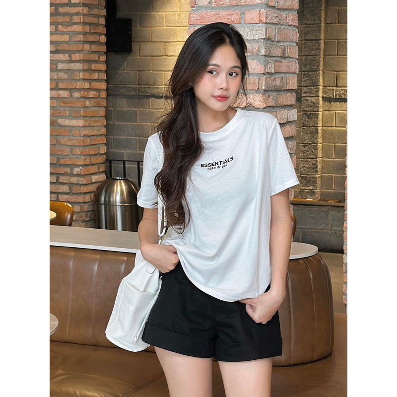 Áo thun - 706/7 - in chữ ESSENTIALS