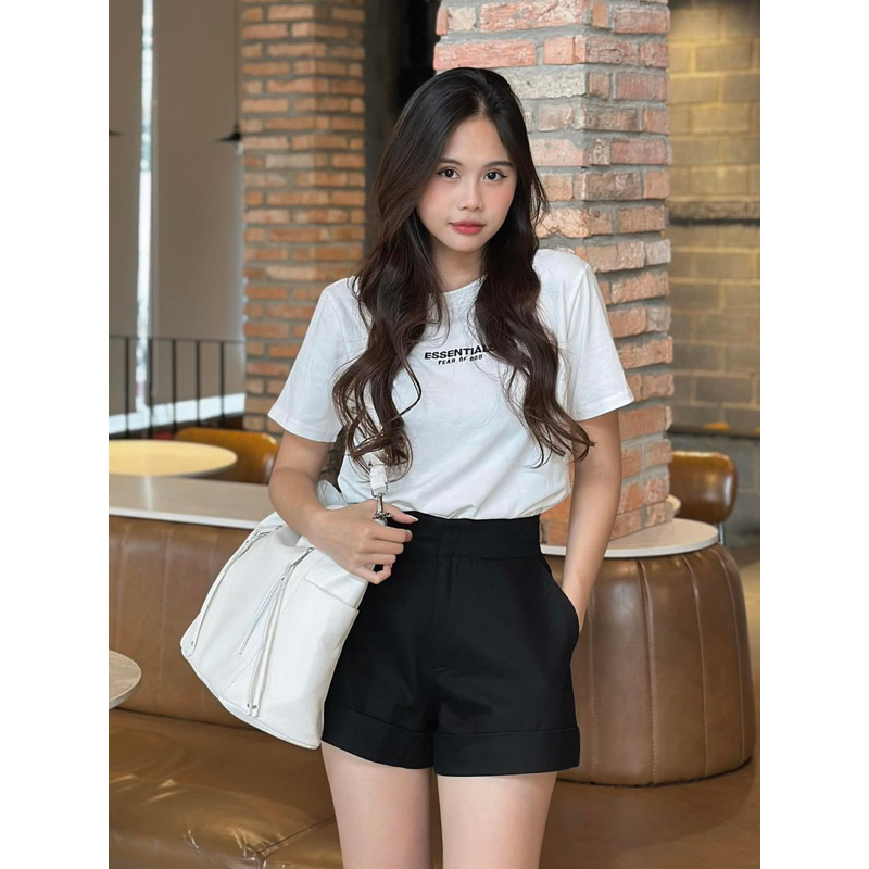 Áo thun - 706/7 - in chữ ESSENTIALS