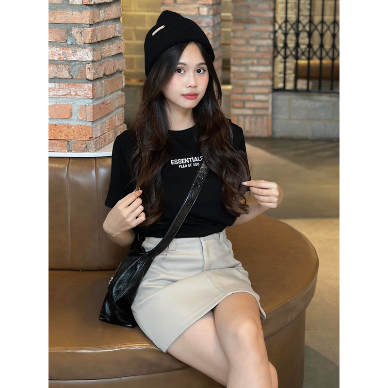 Áo thun - 706/7 - in chữ ESSENTIALS