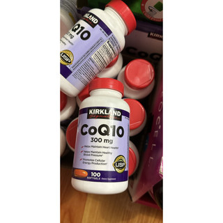 Viên uống hỗ trợ tim mạch Kirkland Signature CoQ10 300mg 100v_ MỸ