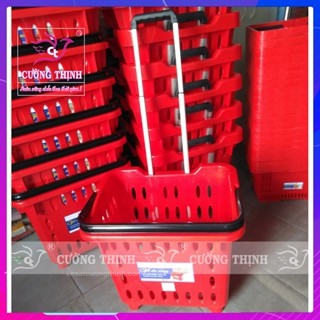 {GIÁ SỈ} Giỏ kéo siêu thị Đại Đồng Tiến