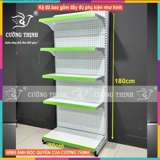 Kệ đơn tôn lỗ, cao 180 x dài 70 x rộng 35cm x 5 tầng giá rẻ