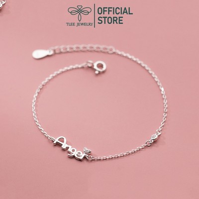 Lắc tay bạc nữ TLEE, lắc tay Angel xinh xắn TLEE JEWELRY LT0277