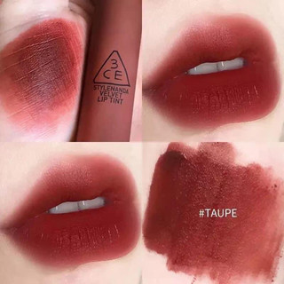 Son kem 3CE Taupe đỏ nâu