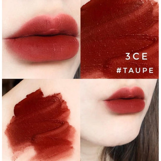 Son kem 3CE Taupe đỏ nâu