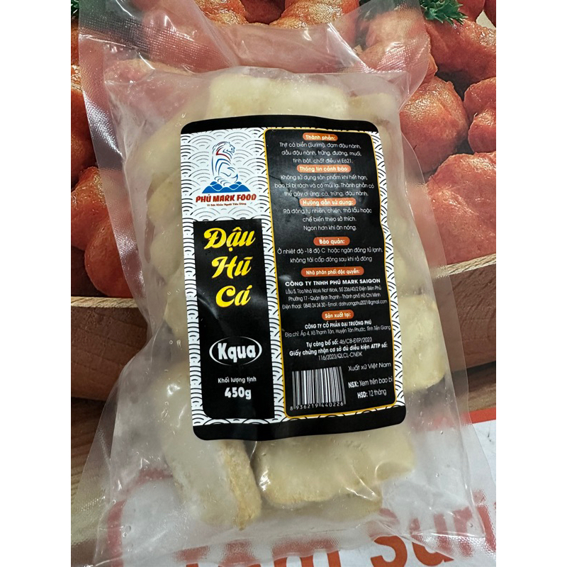 ĐẬU HỦ CÁ PHÚ MARK DÒNG RẺ 450Gr