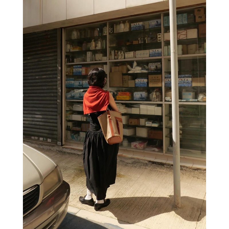 DE PLAGE - ĐẦM LINEN DROPPED-WAIST CAMI