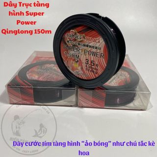 Cước câu cá, Dây cước trục QingLong SUPER POWER cao cấp tàng hình trong nước