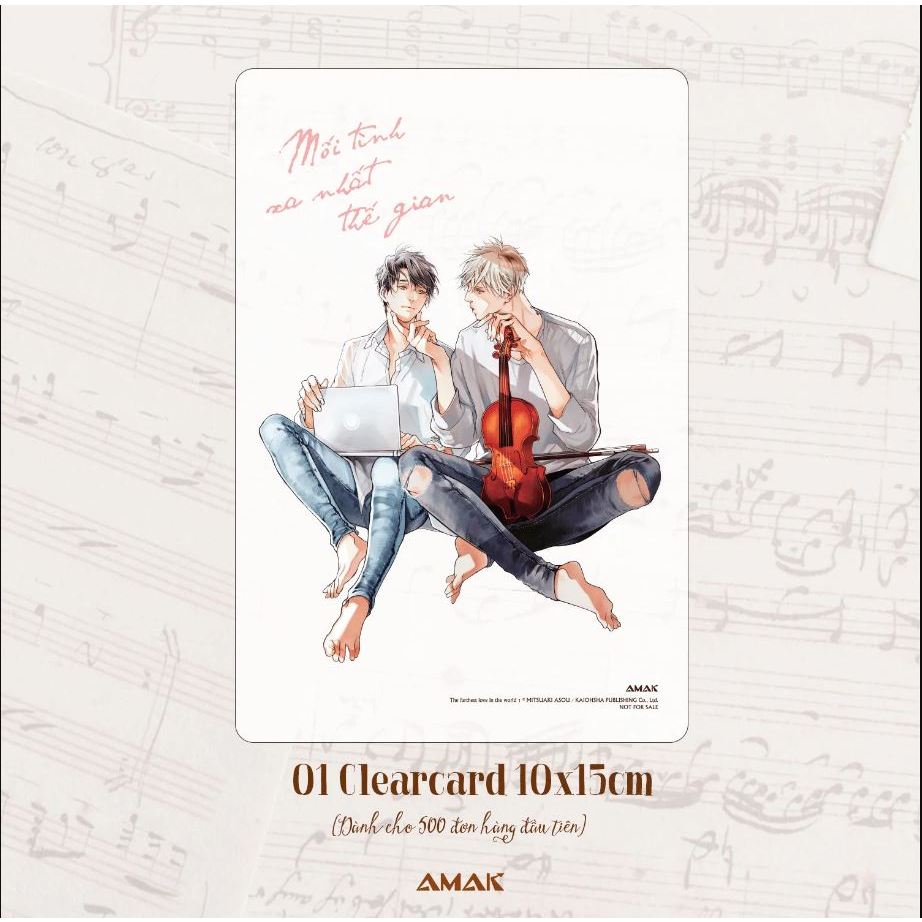 Sách - Mối tình xa nhất thế gian - Amak