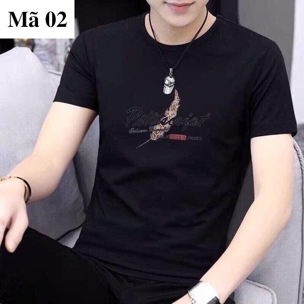 Áo thun nam giá rẻ, áo thun cổ tròn tay ngắn,chất cotton thun lanh, co giãn, thấm mồ hôi tốt