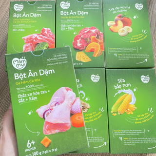 Bột ăn dặm Mămmy đủ vị cho bé [ 6m+ ]