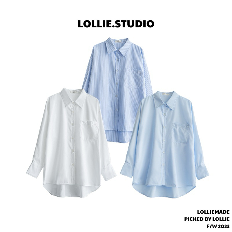 Áo sơ mi thêu hoa Lollie TKA383 LOLLIE STUDIO