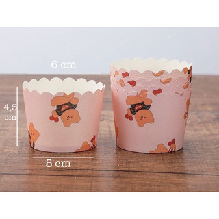 Cupcake giấy cứng 6cm - 50 cái