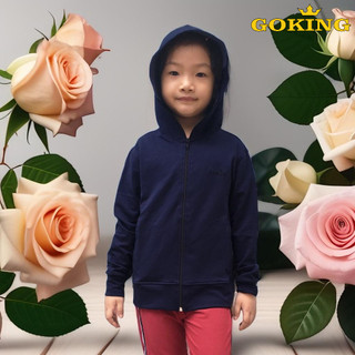 Áo khoác da cá GOKING 6 túi, form unisex cho bé gái, bé trai và nam nữ. Chống lanh, giữ ấm, chống nắng, chống tia UV