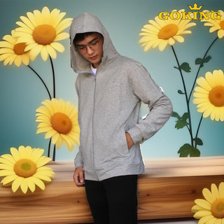 Áo khoác da cá GOKING 6 túi cho nam nữ, form unisex. Chống lanh, giữ ấm, chống nắng, chống tia UV hiệu quả