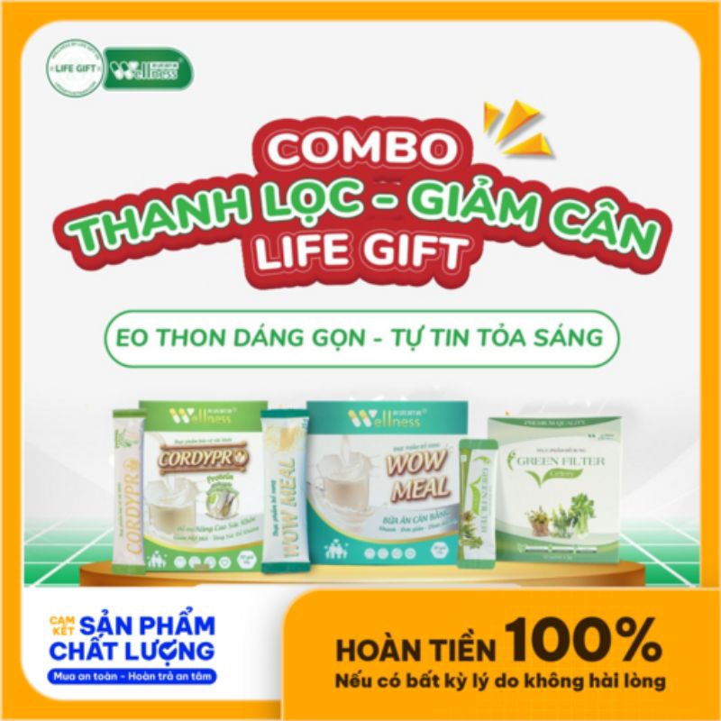 Combo Giảm cân toàn diện Life Gift 