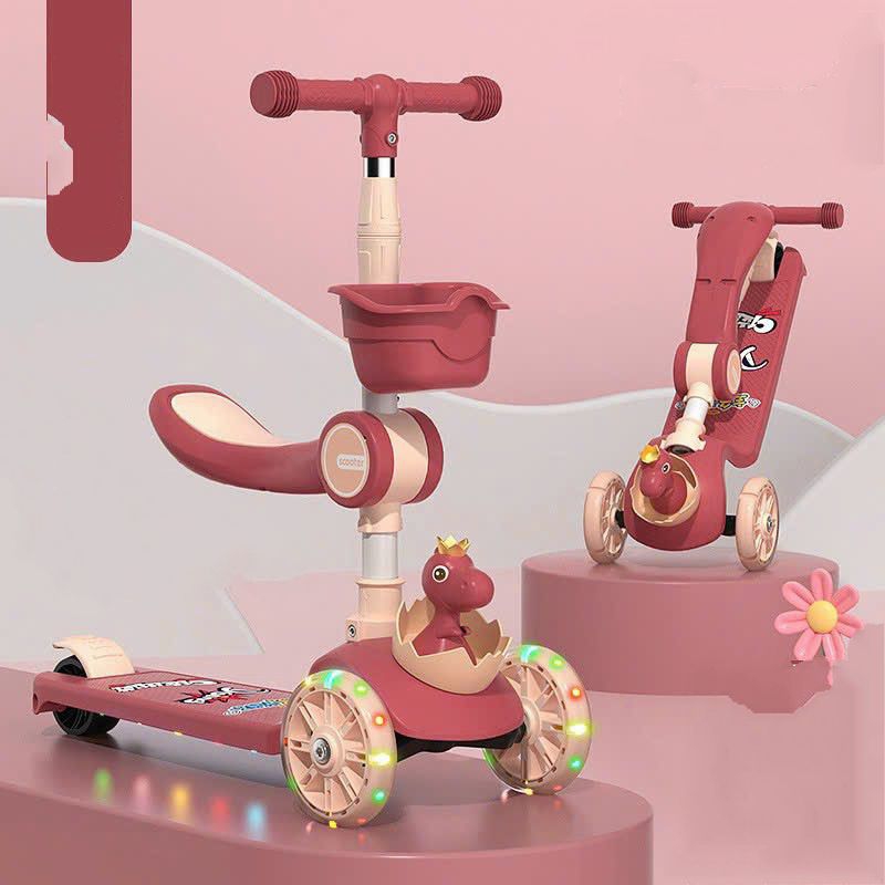 Xe Scooter đa năng 102 có đèn nhiều hình