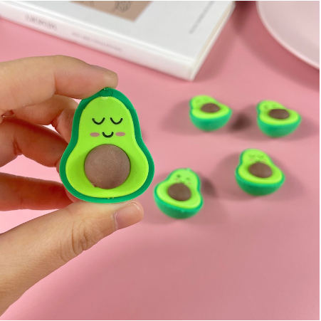 Tẩy Bơ, Tẩy Bút Chì Hình Quả Bơ cao cấp dễ thương giá rẻ cho học sinh