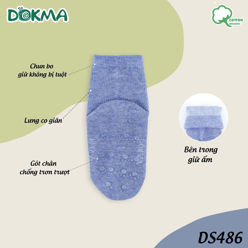 Tất Dokma chống trượt cho bé trai bé gái
