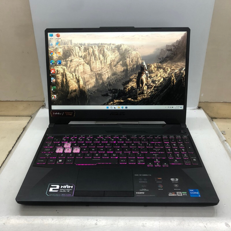 Máy Laptop Asus TUF Gaming FX506HC-HN144W Core i5 11400H, 8gb ram, 512gb ssd, Vga GeForce RTX 3050 4GB, 15.6 Inch Fhd Rẻ