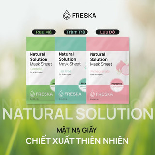 Mặt nạ giấy Freska Natural Solution Mask Sheet 25ml
