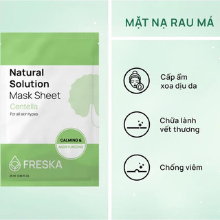 Mặt nạ giấy Freska Natural Solution Mask Sheet 25ml