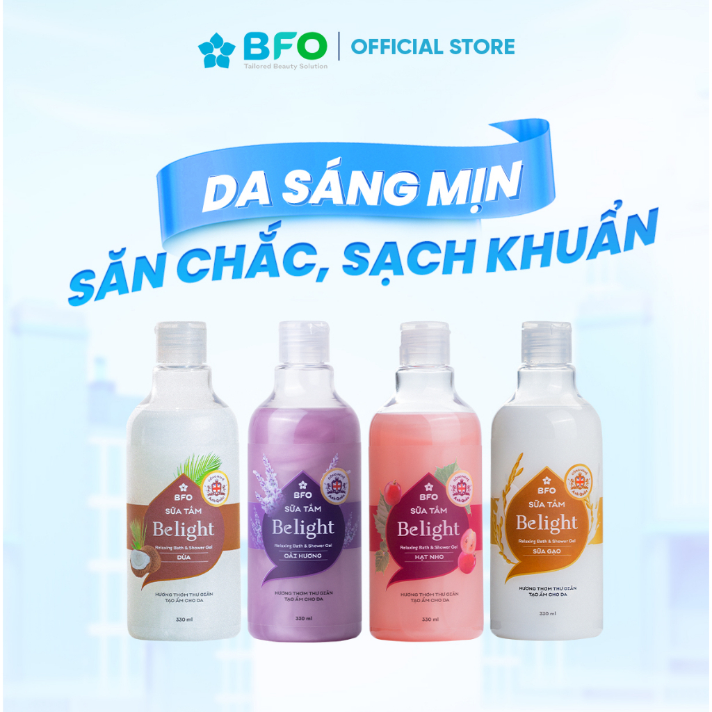 Sữa Tắm Giúp Dưỡng Trắng Belight (330ml)