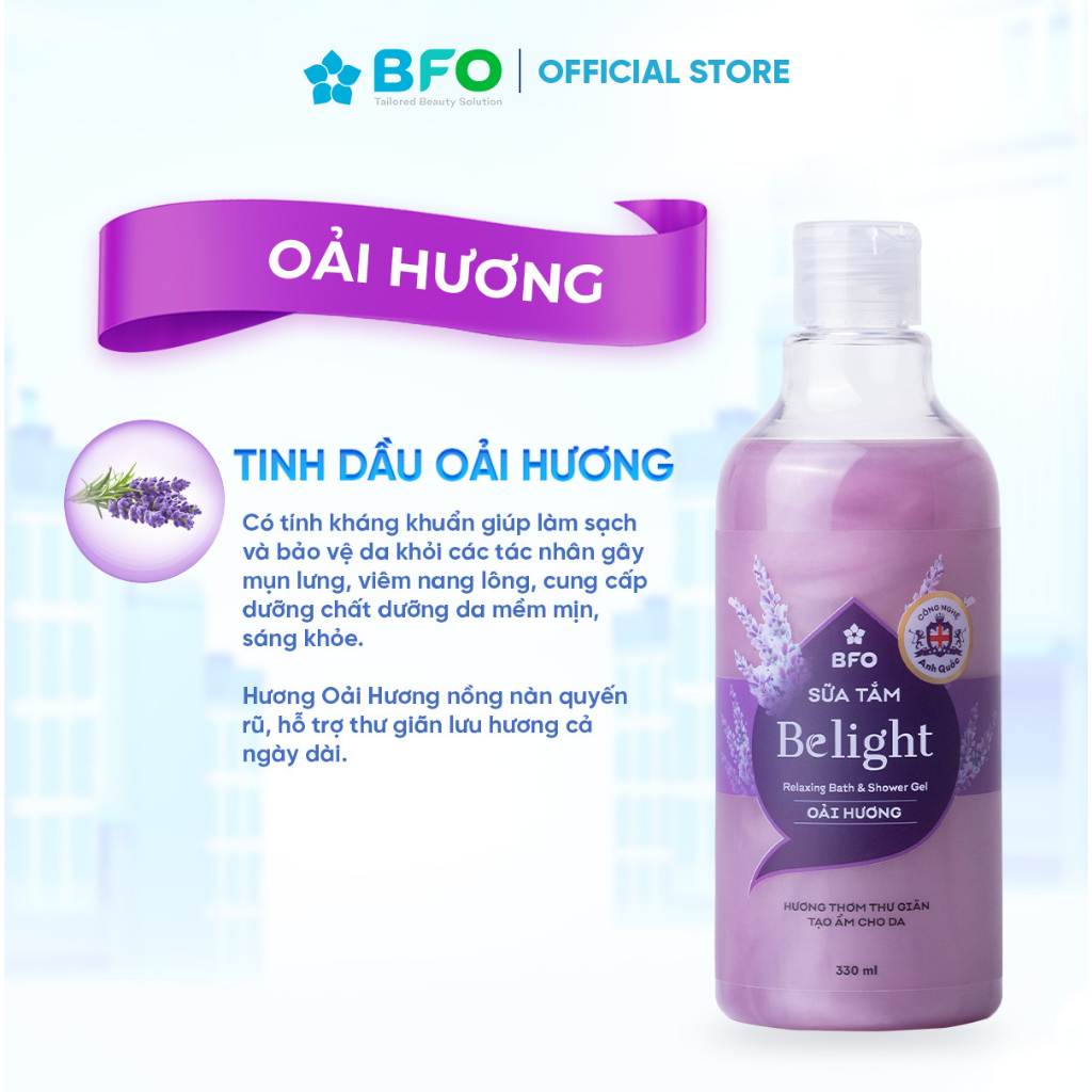 Sữa Tắm Giúp Dưỡng Trắng Belight (330ml)