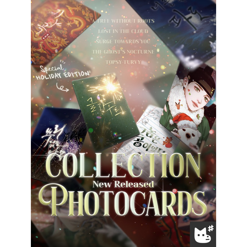 (sẵn) Pack random Manhwa BL (1 pack có 3 card) - (Dạ Ký, Pearlboy, Checkmate, Payback, Honey Trouble, Đêm Bên Bờ Biển….)