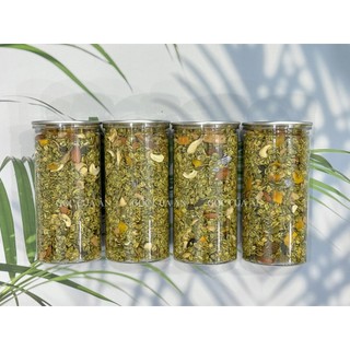 Granola ăn kiêng nhiều hạt 500g- ngũ cốc ăn kiêng không đường vị trà xanh