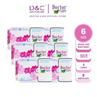 Combo 6 gói Băng vệ sinh thảo dược D&C Doctor Care ban ngày 24cm (Chính hãng)