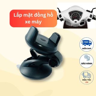 Giá đỡ điện thoại xe máy, gắn mặt đồng hồ, tháo lắp nhiều lần